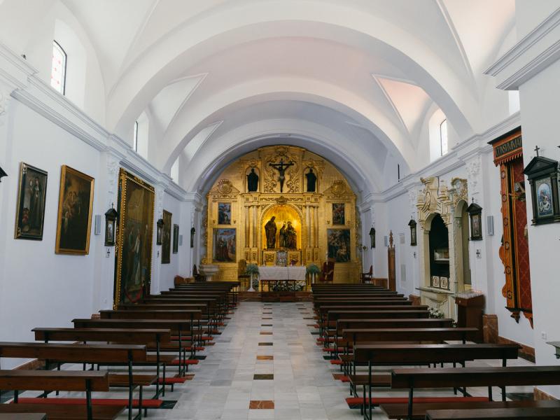 Cañada Rosal-Interior Iglesia Parroquial de Santa Ana