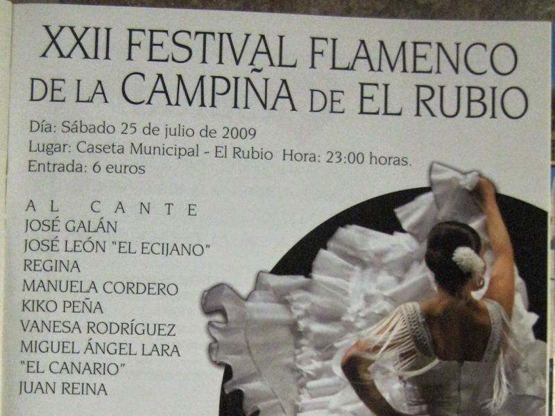 2009-Festival Flamenco de la Campiña