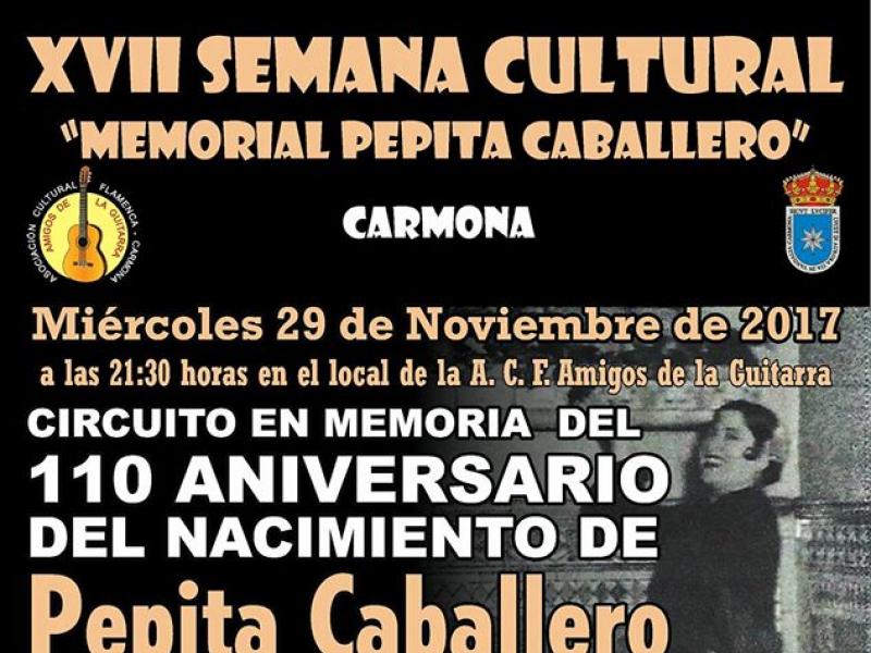 2017 La Semana Cultural "Memorial Pepita Caballero" 