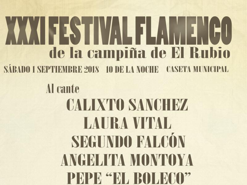 2018-Festival Flamenco de la Campiña