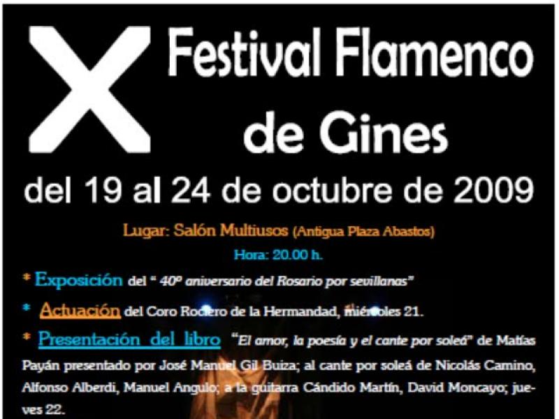 2009-Festival Flamenco de Gines