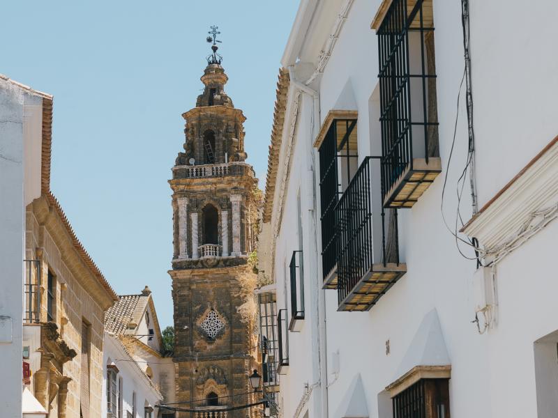 Osuna-Torre de la Merced desde la calle Luis de Molina