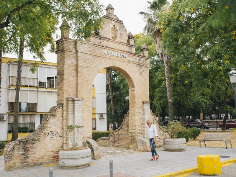 Mairena del Aljarafe. Arco de 'La Prusiana'