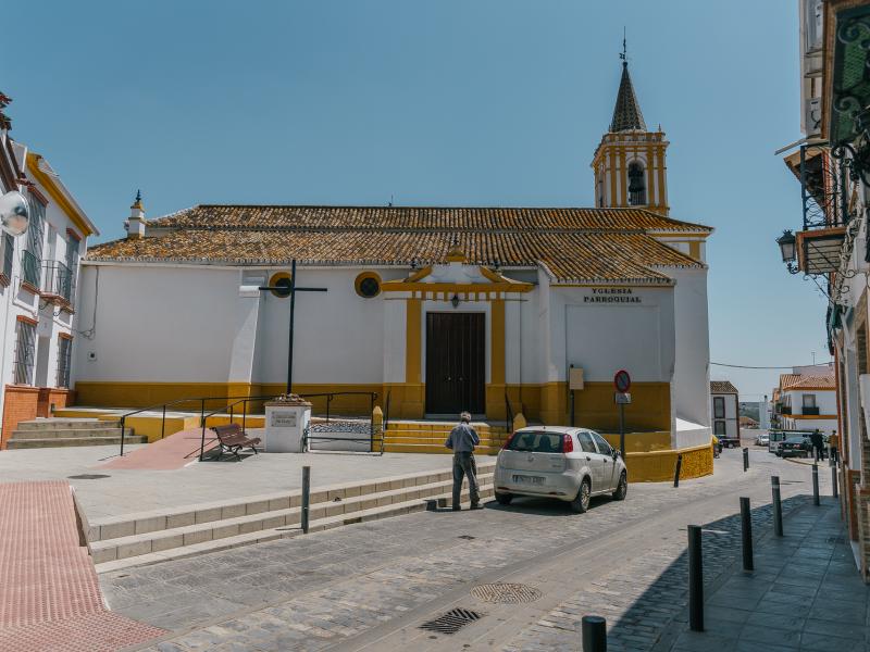 Carrión de los Céspedes. Iglesia Parroquial de San Martín