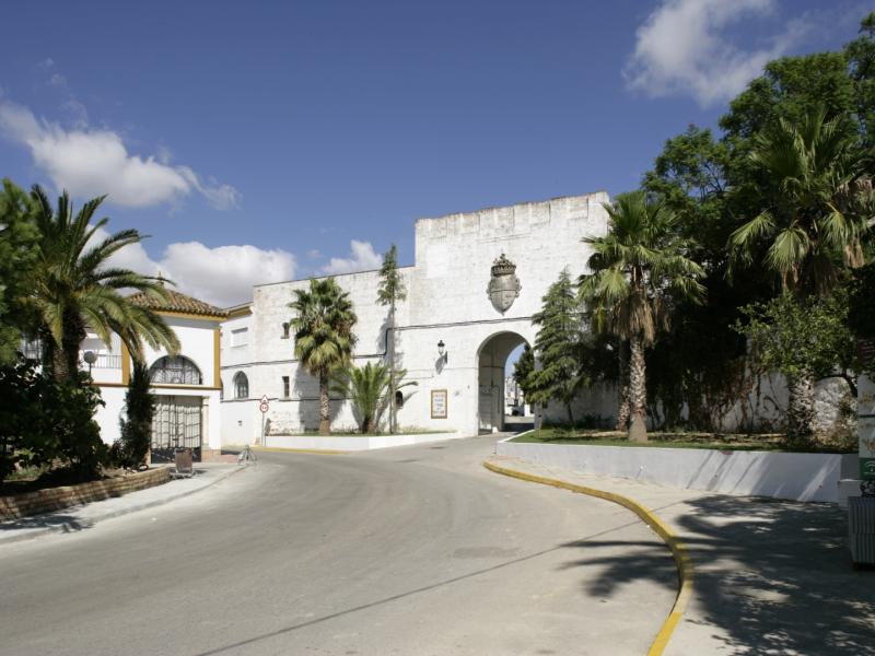 Castilleja de Guzmán-Entrada del Palacio de los Guzmanes.