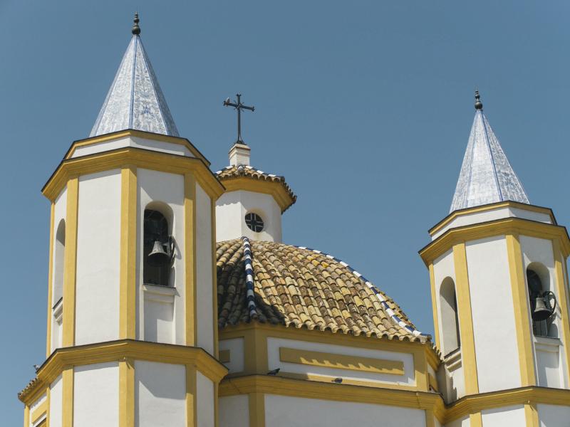 Olivares. Torres de la Ermita del Rocío