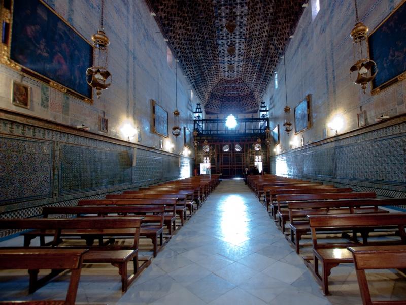 Utrera. Interior del Santuario de Nuestra Señora de Consolación