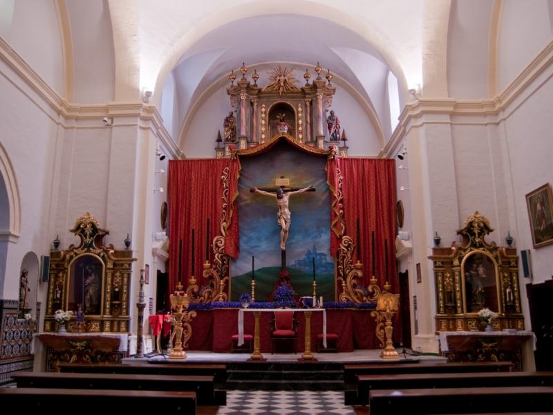 Valencina-Altar de la Iglesia de Nuestra Señora de la Estrella