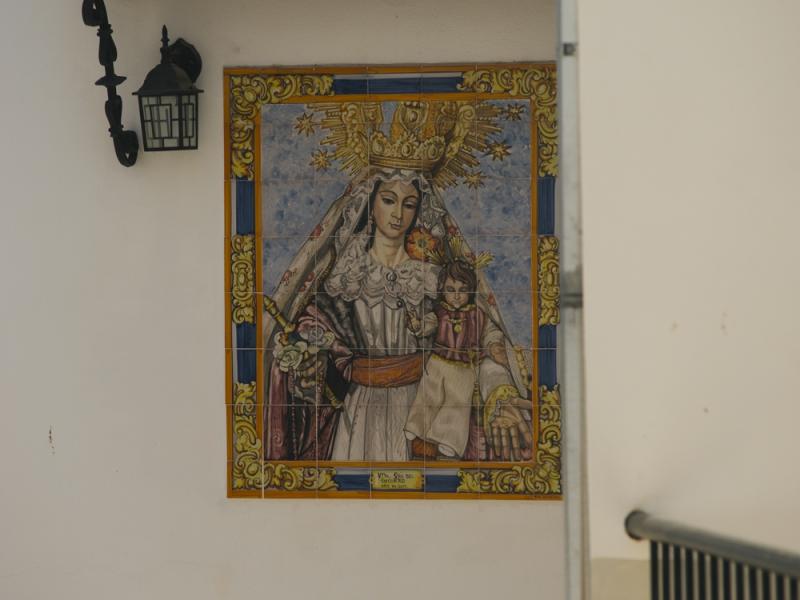 Badolatosa-Azulejo de Nuestra Señora del Socorro