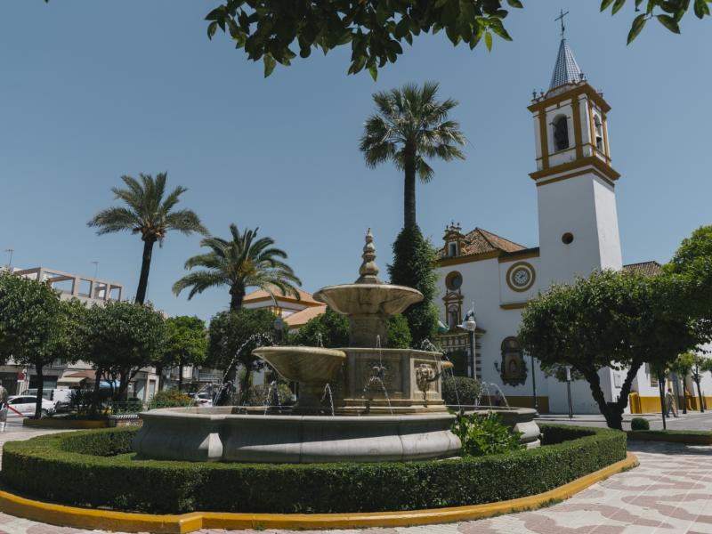 Iglesia Parroquial Matriz de Santa María Magdalena en la Plaza de la Constitución