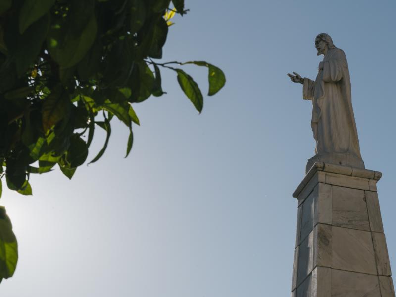 Pilas-Monumento al Sagrado Corazón de Jesús