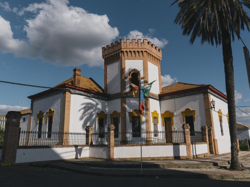 Villanueva del Rio y Minas-Casa de los ingenieros que trabajaban en la explotación