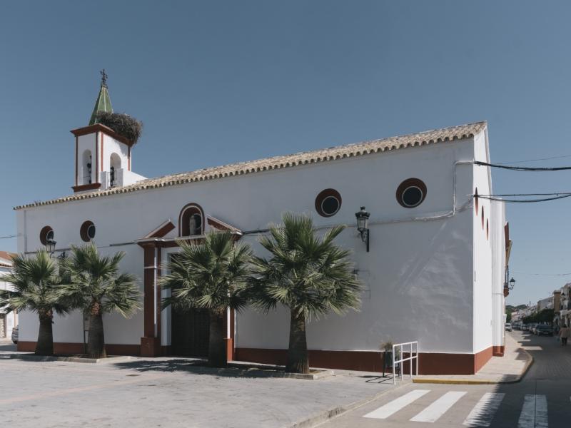 Coripe-Fachada de la Iglesia San Pedro Apostol