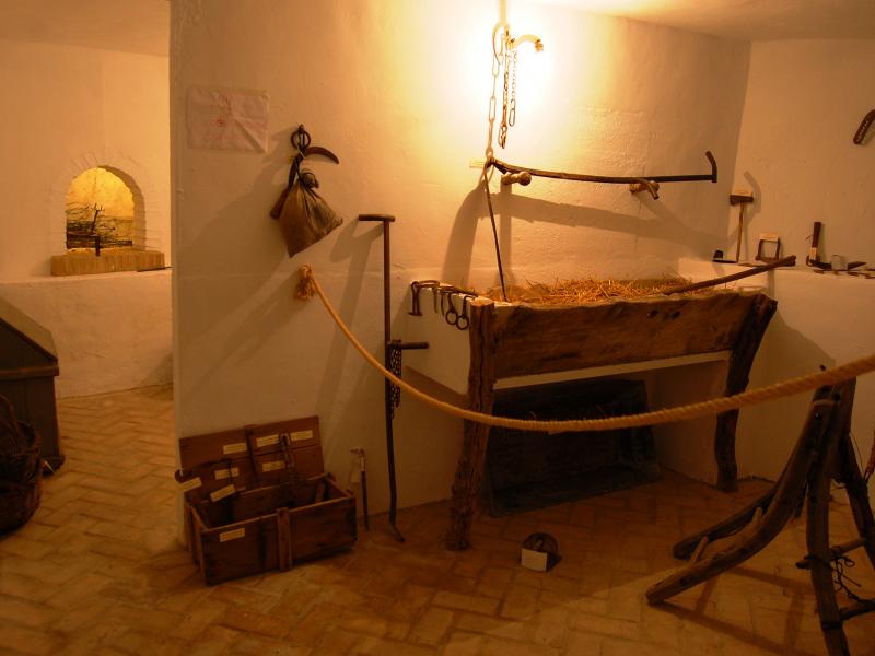 La Puebla de los Infantes. Interior de la Casa museo Curro el Herrero