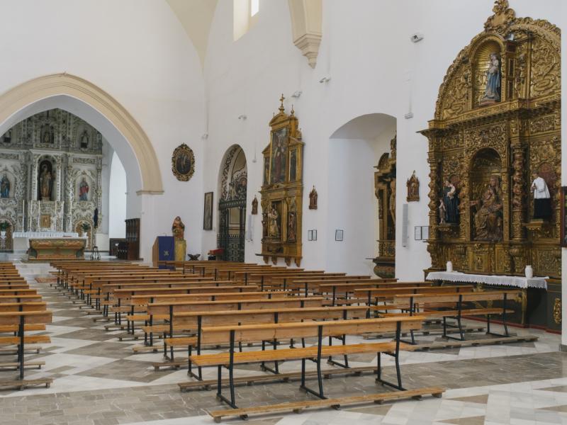 El Pedroso. Interior de la Iglesia de Nuestra Señora de la Consolación