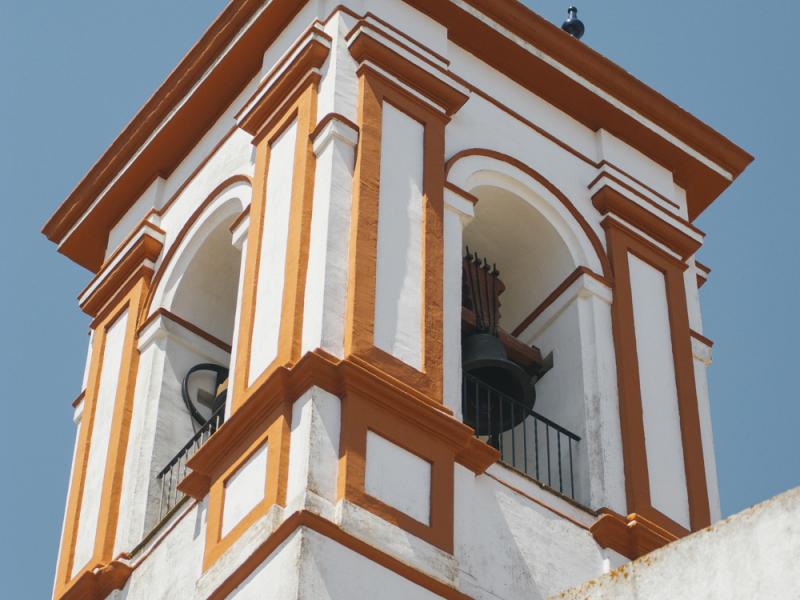 Albaida del Aljarafe. Campanario iglesia de la Asunción