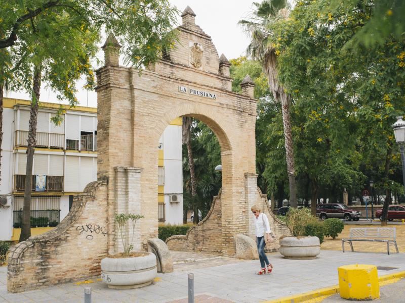 Mairena del Aljarafe. Arco de La Prusiana