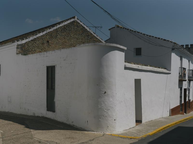 Huévar del Aljarafe. Casas blancas