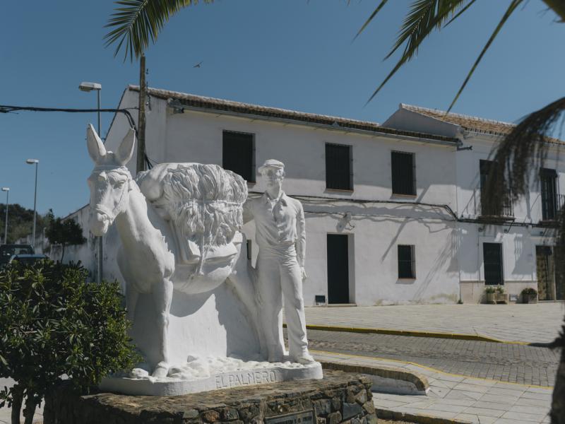 Castilblanco de los Arroyos. Monumento al palmero