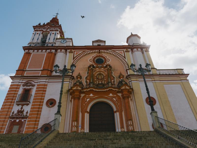 Las Cabezas de San Juan. Fachada de la iglesia de San Juan 