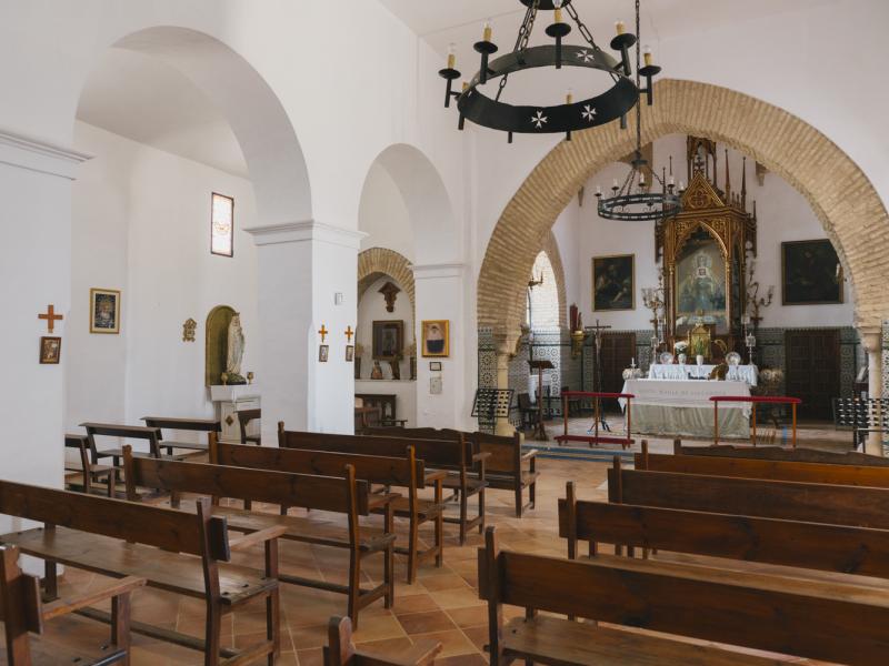 Interior ermita de Villadiego