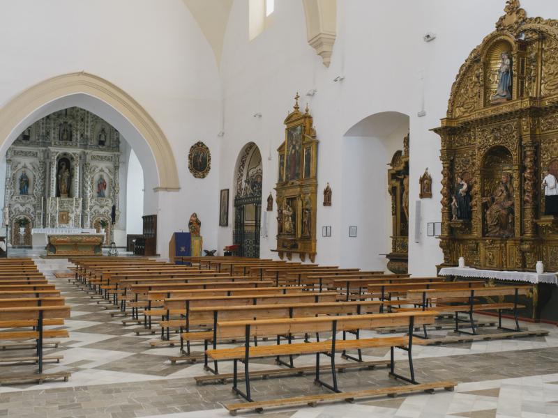 Interior iglesia de Nuestra Señora de la Consolación
