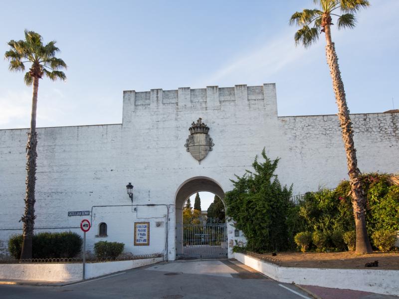 Castilleja de Guzmán-Entrada del Palacio de los Guzmanes.