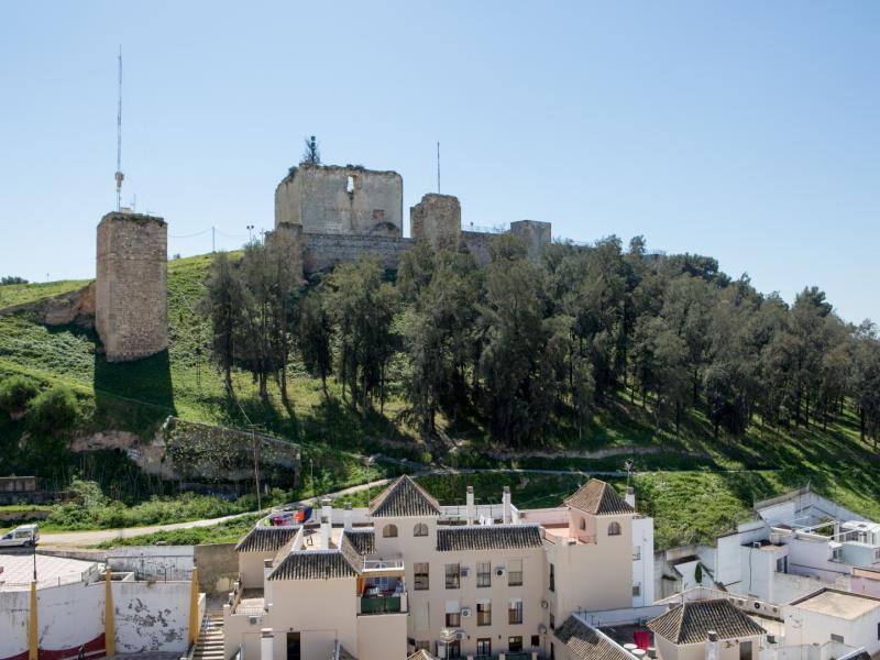 Morón de la Frontera. Panorámica del Castillo Árabe Medieval