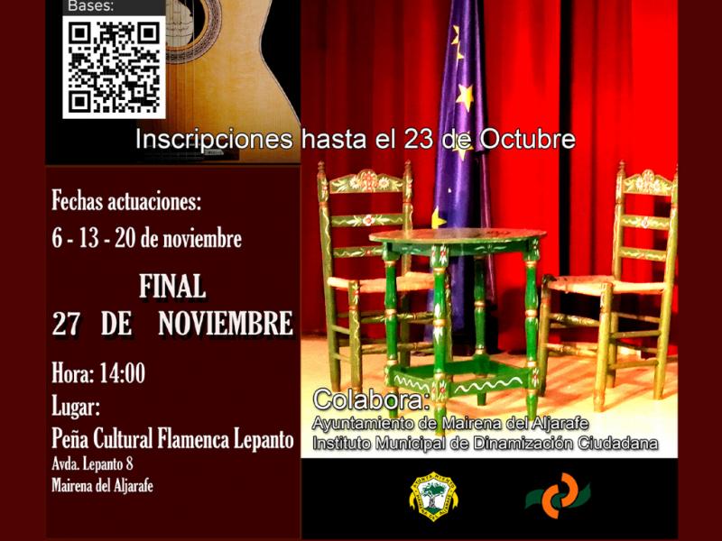  XXIV Concurso de Cante Flamenco