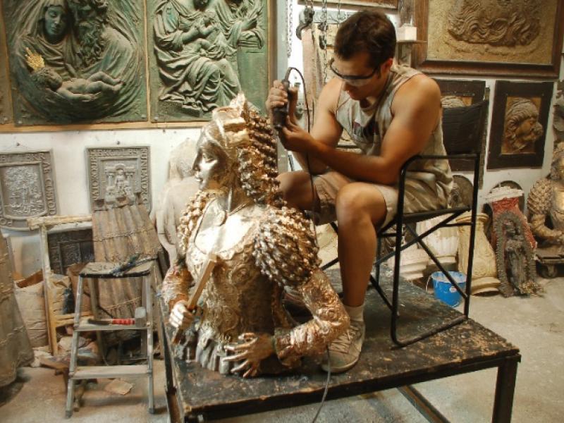 Paco Parra, escultor