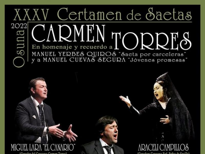 XXXV Certamen de Saetas Carmen Torres
