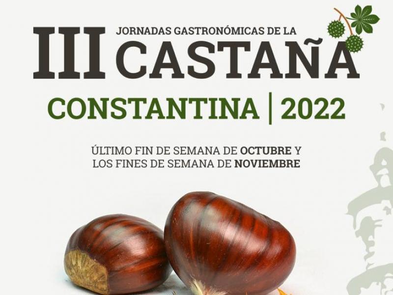 III Jornadas Gastronómicas de la Castaña Constantina 2022