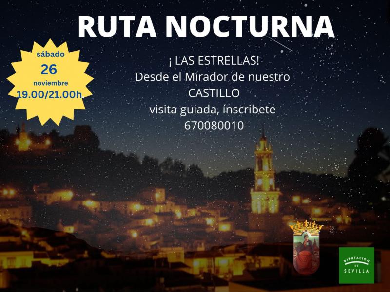 Ruta Nocturna Guiada Estrellas desde el Castillo