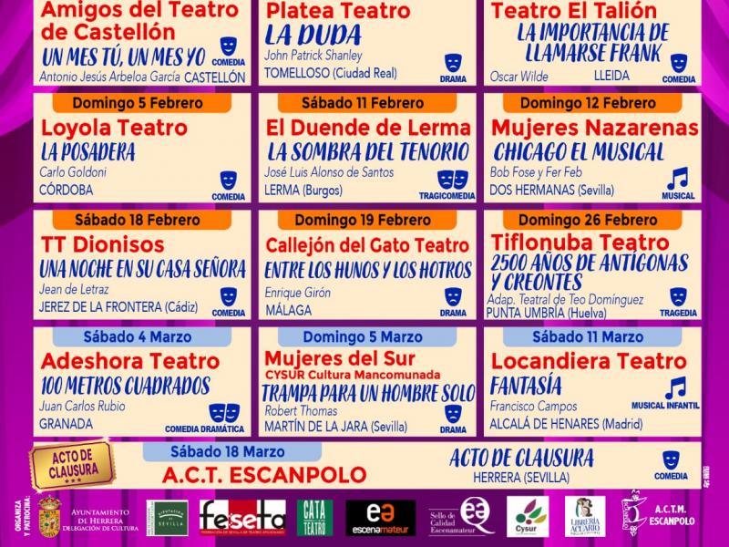 XXV Festival Nacional de Teatro "Martín Arjona"