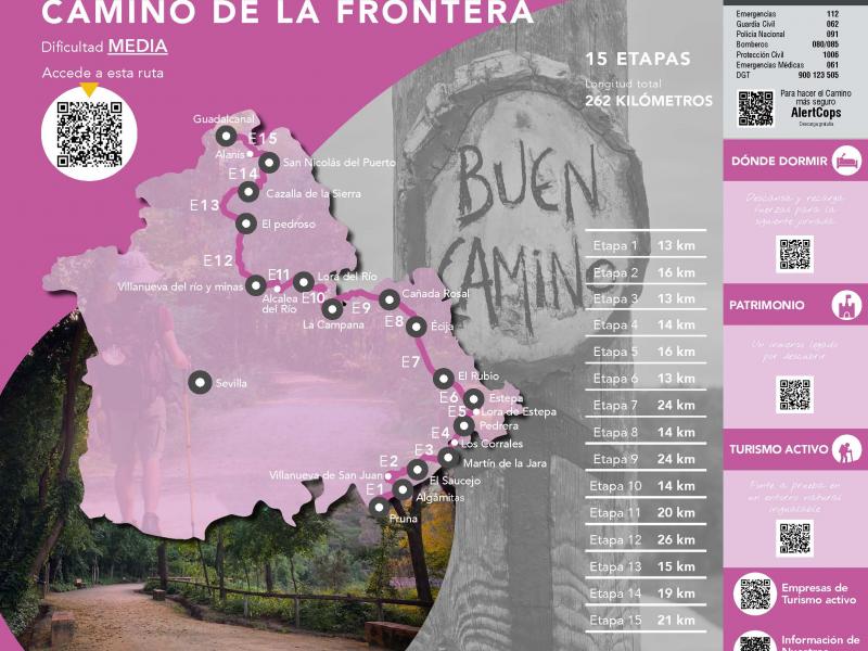 Camino a Santiago: Camino de la Frontera