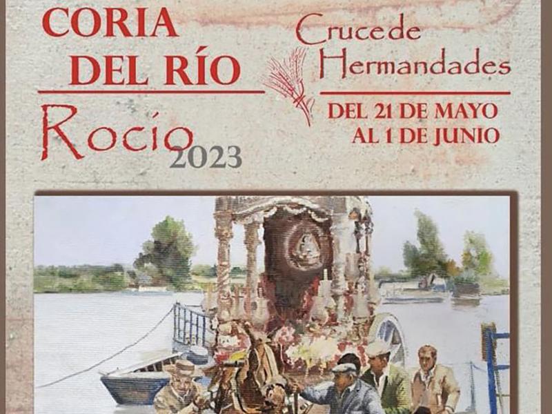 Cruce de Hermandades de El Rocío 2023 por el Río Guadalquivir