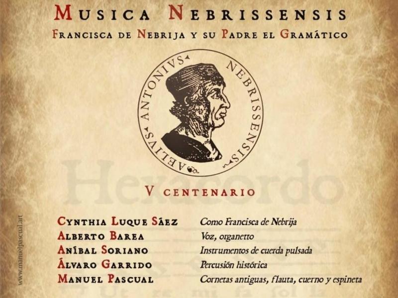 Concierto teatralizado Antonio de Nebrija