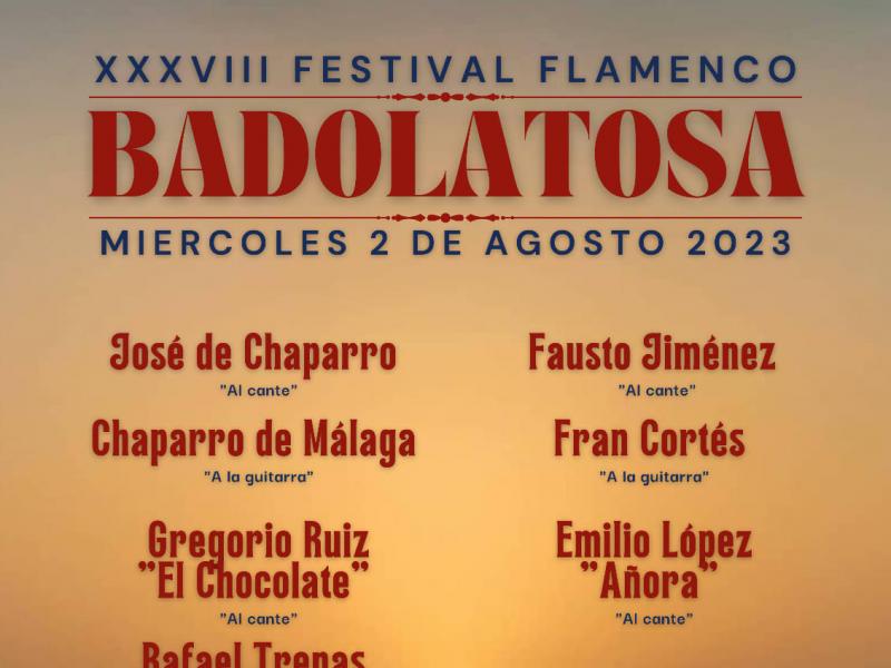 XXXVIII Festival Flamenco de Badolatosa