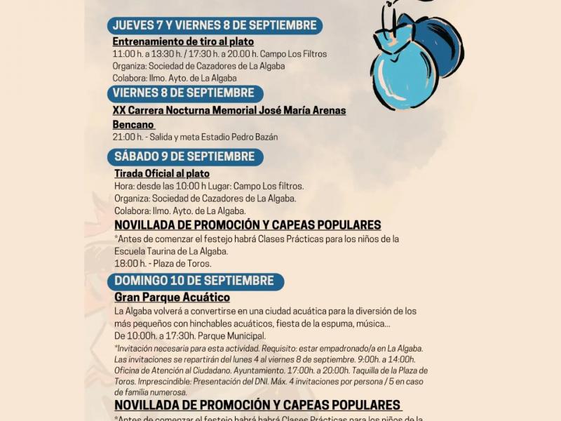 Feria y Fiestas Populares La Algaba 2023