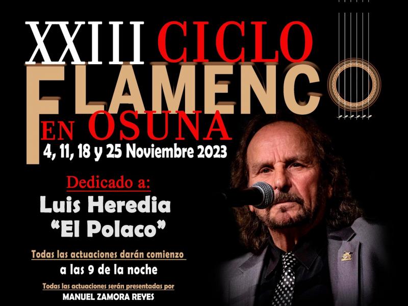 XXIII Ciclo de Flamenco de Osuna