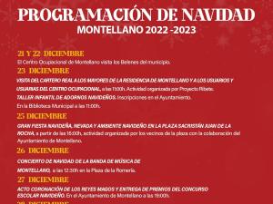 Programación de Navidad Montellano 2022-2023