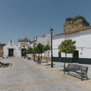 Sanlúcar la Mayor. Plaza de San Pedro