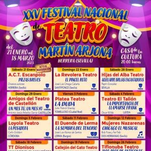 XXV Festival Nacional de Teatro "Martín Arjona"