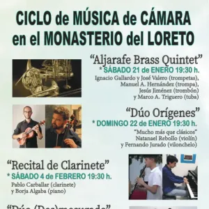 Ciclo de Música de Cámara en el Monasterio de Loreto de Espartinas