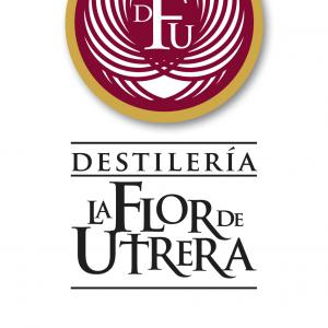 Utrera. Destilería La Flor de Utrera. Logotipo de la marca