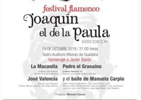 2019 Festival Flamenco "Joaquín el de la Paula"  