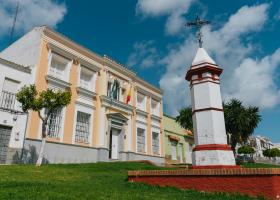 Las Cabezas de San Juan-Fachada de la Casa de la Cultura