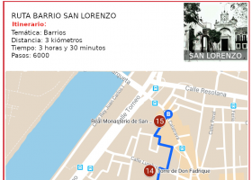Ruta Barrio de San Lorenzo
