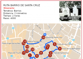 Ruta Barrio de Santa Cruz