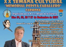XX Semana Cultural "Memorial Pepita Caballero"